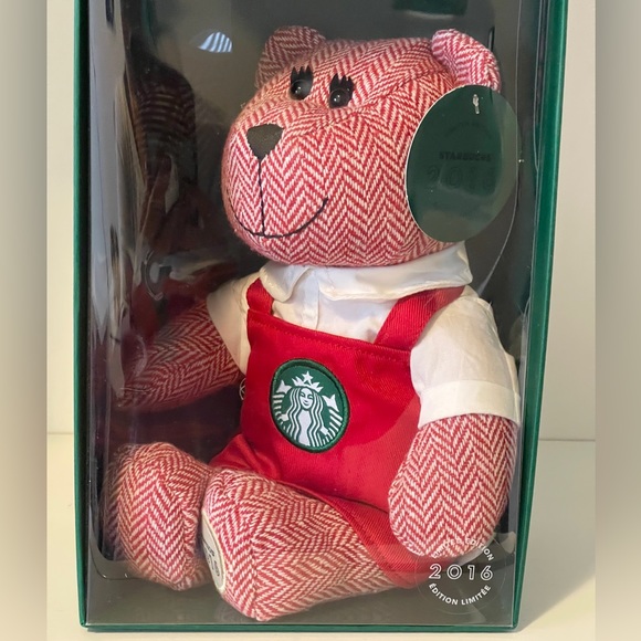 STARBUCKS BARISTA TEDDY - Picture 2 of 6